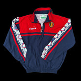 Belgium 1994 Authentic Diadora Soccer Warm-Up Jacket