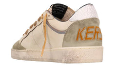 Golden Goose Ball Star Double Upper White Nut Green