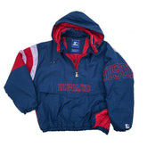 Howard University Bisons 90's Starter Puffer Pullover Jacket