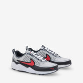 Air Zoom Spiridon Metallic Silver | Sport Red | Black | White