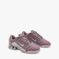 Women's T90 Shox Magia Taupe Grey | Metallic Silver | Light Violet Ore
