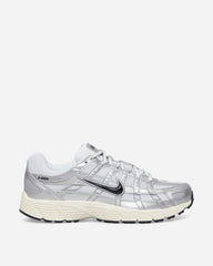 P-6000 Sneakers White / Metallic Silver