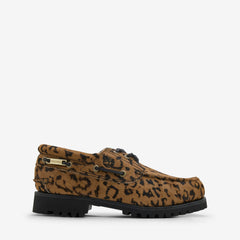 Wacko Maria x Authentic Boat Shoe MD Brown | Black Hair On