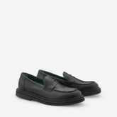 Vinnee Penny Loafer Black Polido Leather
