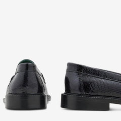 Yardee Two-Tone Moccasin Loafer Navy | Brown