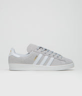 Adidas Campus ADV Shoes - Grey Two / FTWR White / Gold Metallic