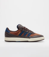 Adidas Tyshawn II Shoes - Aurora Coffee / Dark Blue / Preloved Brown