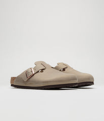 Birkenstock Boston Oiled Leather Clogs - Tobacco Brown