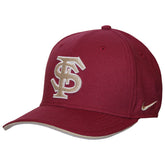 Nike Interlocking FS Coaches Dri-fit Structured Swooshflex Baseball Cap - Garnet