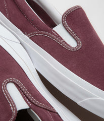 Converse One Star CC Slip Pro Shoes - Deep Bordeaux / White / White