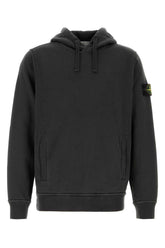 Stone Island Sweater Hoodie — Gray
