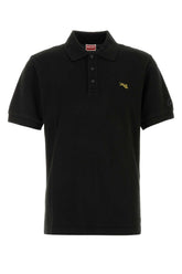 Kenzo Jumping Tiger Polo — Black