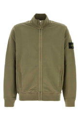 Stone Island Cardigan Sweatshirt — Green