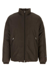 Jil Sander Polyester-Clad Down Down Jacket — Brown