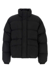 Jil Sander Quilted Nylon Down Jacket — Black