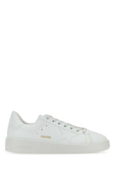 Golden Goose Deluxe Brand Leather Low-Top Sneaker — White