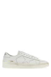 Golden Goose Deluxe Brand Leather Low-Top Sneaker — White