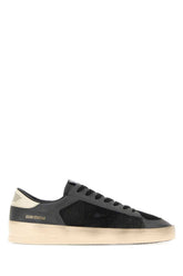 Golden Goose Deluxe Brand Mesh-Panel Low-Top Sneaker — Black
