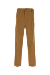 Moncler Cotton Trousers — Camel
