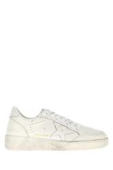 Golden Goose Deluxe Brand Leather Low-Top Sneaker — White