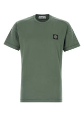 Stone Island Cotton T-shirt — Green