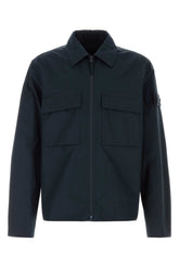 Stone Island Utility Cargo Jacket — Navy