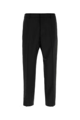 Jil Sander Virgin Wool and Mohair Trousers — Black