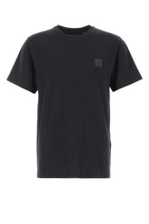 Stone Island Logo-Patch Cotton T-Shirt — Navy