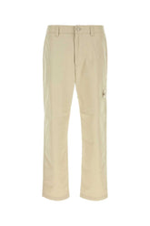 Stone Island Cotton Cargo Chino Pants — Beige