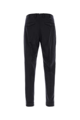 Pt Torino Stretch Wool Blend Trousers — Blue
