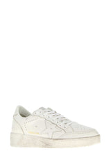 Golden Goose Deluxe Brand Leather Low-Top Sneaker — White