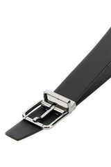 Dolce & Gabbana Leather Belt — Black