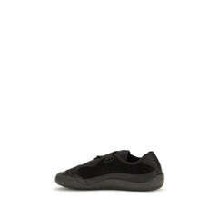 Prada Nylon Low Top Sneaker — Black