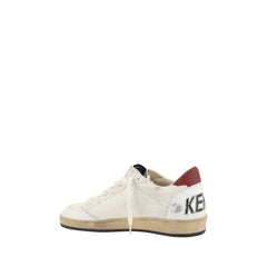 Golden Goose Ball Star Sneaker — Beige