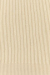 Brunello Cucinelli Ribbed Cashmere Sweater — Beige