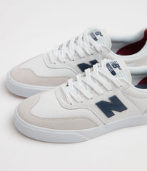 New Balance Numeric 340 Shoes - White / Navy