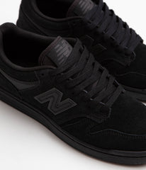New Balance Numeric 480 Shoes - Black / Black