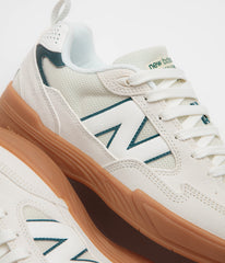 New Balance Numeric 808 Tiago Lemos Shoes - Sea Salt / Medusa Green