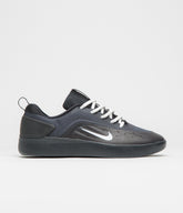Nike SB Nyjah 4 Shoes - Black / White - Black - White