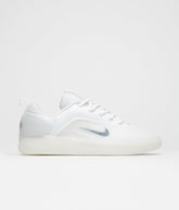 Nike SB Nyjah 4 Shoes - White / Black - White - Black