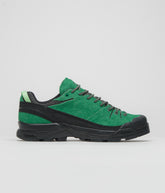 Salomon X-ALP Suede Shoes - Black / Parakeet / Patina Green