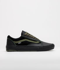 Vans Skate Old Skool Wafflecup Shoes - Willow Green / Black