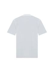 Fendi Logo-Embroidered Cotton T-Shirt — White