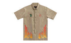CACTUS JACK BUTTON DOWN SHIRT "Beige" CW3128 247