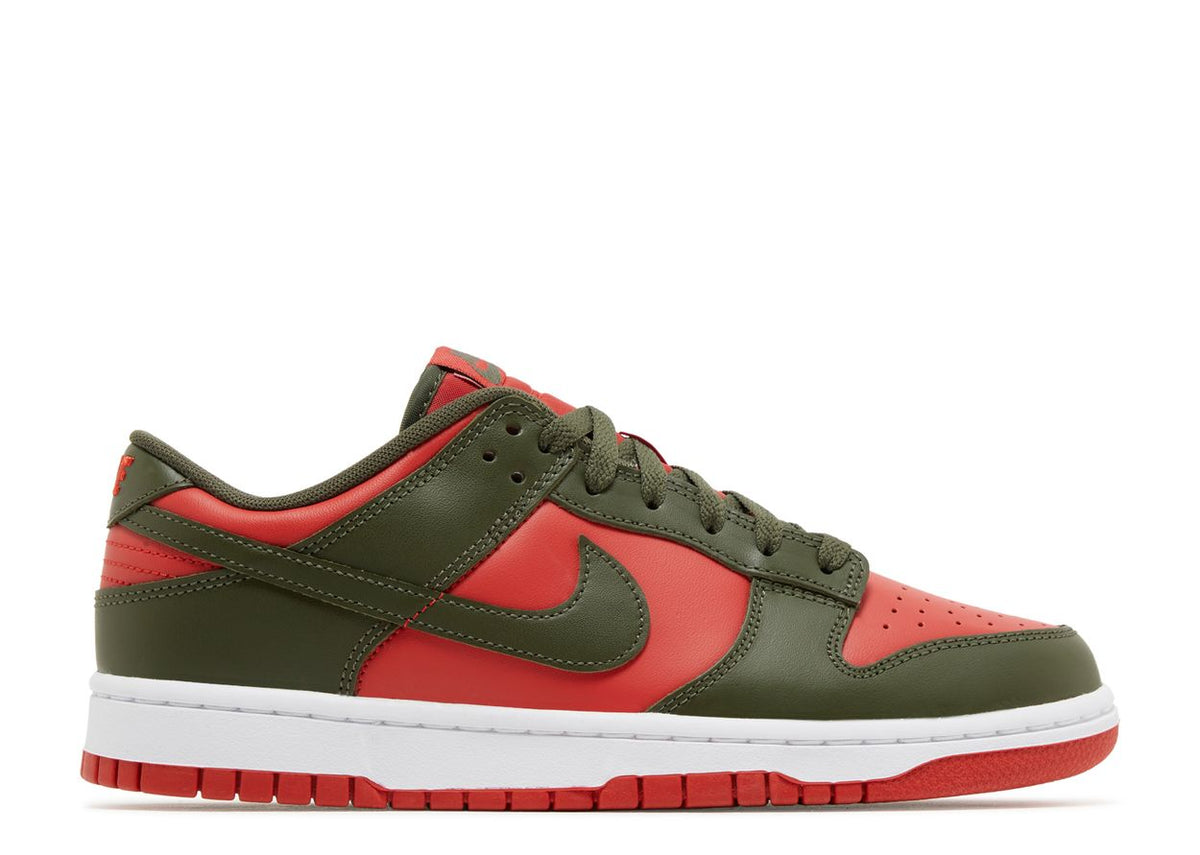 Dunk Low Mystic Red Cargo Khaki