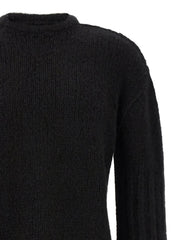 Rick Owens Cashmere and Silk Sweater — Black