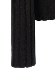 Rick Owens Cashmere and Silk Sweater — Black
