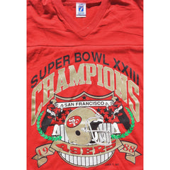Logo 7 San Francisco 49ers 1988 Super Bowl XXIII Champions Shirt
