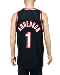 Derek Anderson Portland Trailblazers Nike Swingman Jersey Size Large