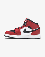 NIKE AIR JORDAN1 CHICAGO BLACK TOE MID GS